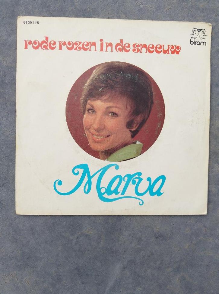 Marva: "Rode rozen in de sneeuw"/Marva-SETJE!, CD & DVD, Vinyles | Néerlandophone, Enlèvement ou Envoi