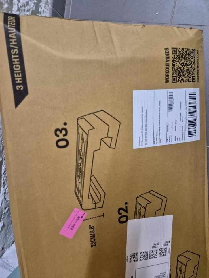 Reebok Step nieuw Bluetooth teller, ongeopend, Sport en Fitness, Fitnessmaterialen, Nieuw, Overige typen, Benen, Ophalen