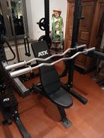 Ez Curl stang, halter Gym Fitness Bodybuilding, Sport en Fitness, Ophalen, Zo goed als nieuw