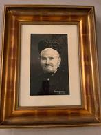 Oude kader met foto, Antiek en Kunst, Ophalen of Verzenden