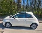 Fiat 500 1.2 benzine, Auto's, Euro 5, Stof, Beige, Wit