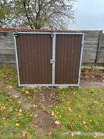 Gegalvaniseerde opberghok. VERKOCHT, Ophalen, Gebruikt, Metaal