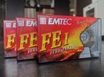 3 audiocassettes Emtec (Basf) in blister., Audio, Tv en Foto, Cassettedecks, Ophalen, Enkel