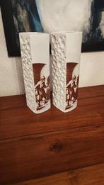 Winterling Roslau 'Op Art' Vintage Designvaas 2 stuks, Antiek en Kunst, Ophalen of Verzenden