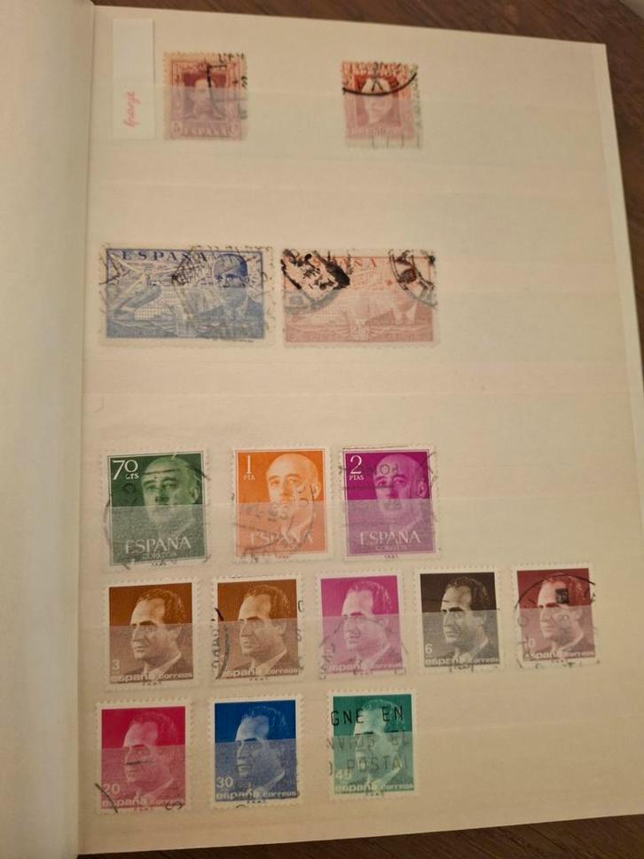 Postzegelboek, zegels uit 5 Europese landen, Postzegels en Munten, Postzegels | Europa | België, Postzegelboek, Ophalen of Verzenden