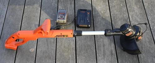 Black & Decker elektrische snaartrimmer, Tuin en Terras, Grastrimmers, Zo goed als nieuw, Accu, Ophalen