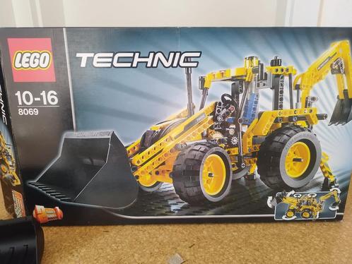 Lego Technic graaflaadmachine (8069), Kinderen en Baby's, Speelgoed | Duplo en Lego, Zo goed als nieuw, Lego, Losse stenen, Ophalen of Verzenden