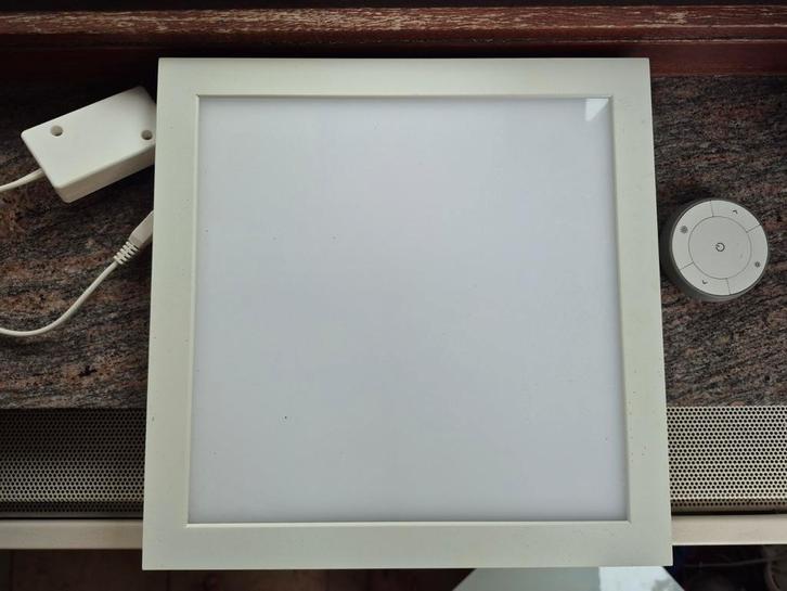 Led plafondlamp 22,5 cm x 22,5 cm verstelbaar licht, Huis en Inrichting, Lampen | Plafondlampen, Ophalen