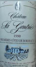 🍷🇨🇵 JÉROBOAM 5L🍷1990 CHÂTEAU La Gontrie 1ères Côtes, Verzamelen, Ophalen, Zo goed als nieuw, Frankrijk