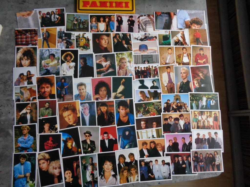 PANINI STICKERS    SMASH HITS 1987  74X POP STERREN, Hobby en Vrije tijd, Stickers en Plaatjes, Verzenden