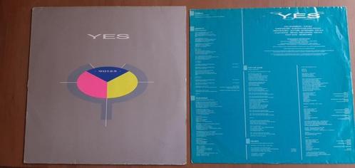 Yes - 90125 LP (1983) with promo sticker & insert, CD & DVD, Vinyles | Rock, Utilisé, Progressif, 12 pouces, Enlèvement ou Envoi