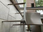 Eetkamer-stoelen (8 stuks), Huis en Inrichting, Ophalen, Gebruikt, Overige kleuren, Leer