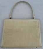 vintage handtas en geldbeugel wit, Ophalen of Verzenden, Gebruikt, Wit, Handtas