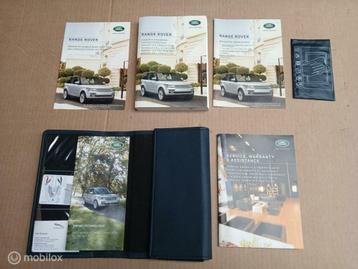 Handleiding Range Rover L405 Vogue Boekjes Instructieboekje