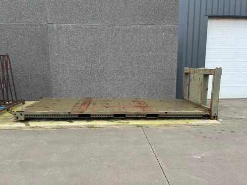 Hardox plateau afzetcontainer met twist locks, Zakelijke goederen, Machines en Bouw | Transport, Ophalen