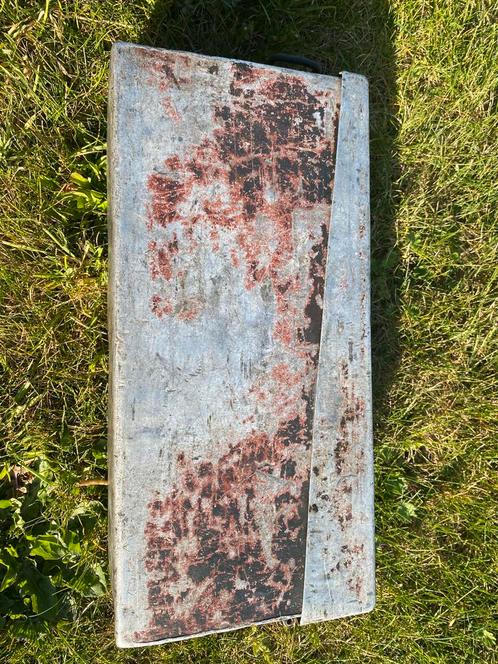 Duitse WH WO2 MG34/42 aluminium munitiekist HDK, Verzamelen, Militaria | Tweede Wereldoorlog, Landmacht, Overige typen, Verzenden