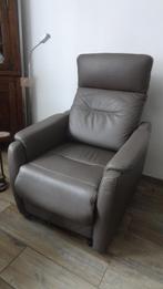 FAUTEUIL RELAX CUIR, Maison & Meubles, Fauteuils, 75 à 100 cm, Contemporin, Comme neuf, Enlèvement