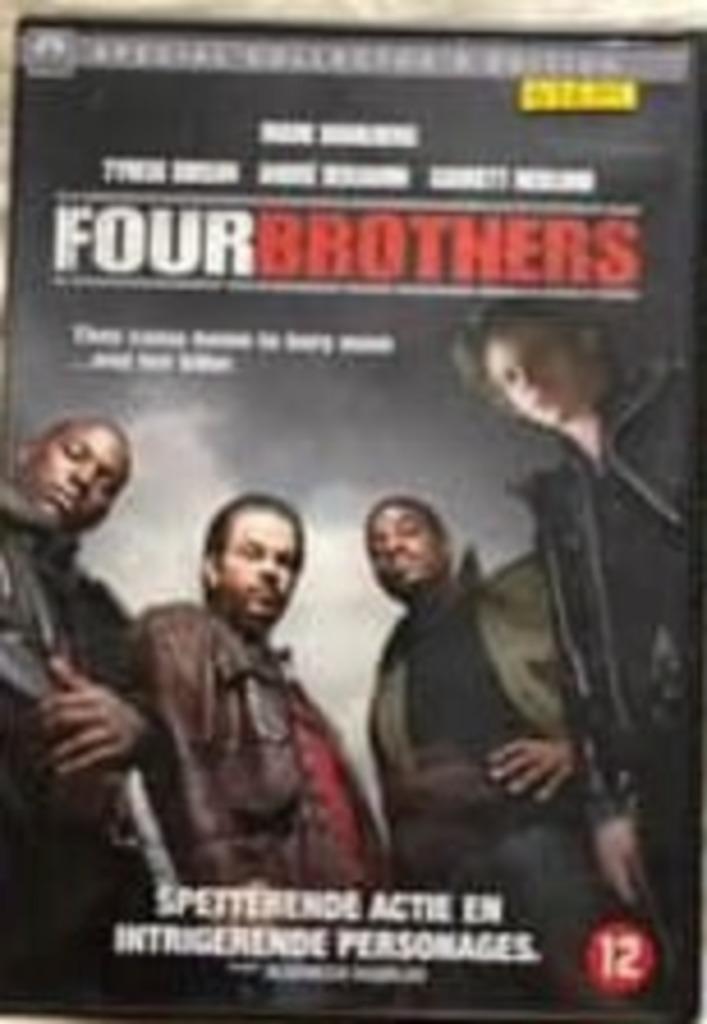 DVD Four Brothers, Cd's en Dvd's, Dvd's | Actie, Gebruikt, Actie, Ophalen of Verzenden