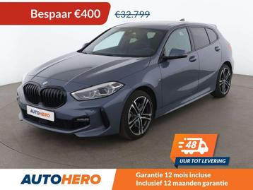BMW 1 Serie 120 120i M Sport (bj 2021, automaat), Auto's, BMW, 1998 cc, 1 Reeks, Gebruikt, Zilver of Grijs