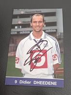 Carte signée RSC Anderlecht Didier Dheedene, Ophalen of Verzenden, Zo goed als nieuw