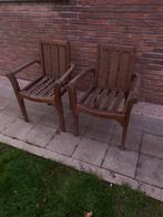 Chaises en teck €22,00/pc (+- 20 chaises), Jardin & Terrasse, Enlèvement, Comme neuf