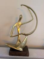 Statue en bronze de musicien, Enlèvement ou Envoi, Comme neuf, Humain