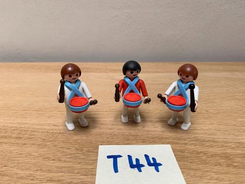 PLAYMOBIL T44 - 3 KIDS MET TROMMELS, Kinderen en Baby's, Speelgoed | Playmobil, Zo goed als nieuw, Los Playmobil, Ophalen of Verzenden