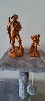 Houten beeldjes, Antiek en Kunst, Kunst | Beelden en Houtsnijwerken, Ophalen