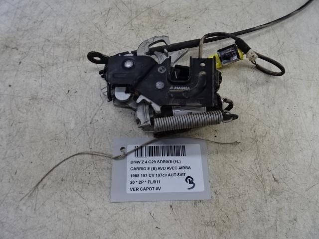 SERRURE CAPOT BMW Z4 Roadster (G29) (01-2018/-), Autos : Pièces & Accessoires, Carrosserie & Tôlerie, BMW, Utilisé