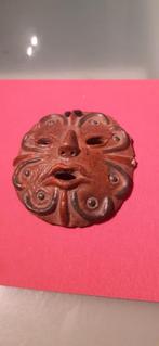 afrikaans terracotta masker, Antiek en Kunst, Ophalen of Verzenden