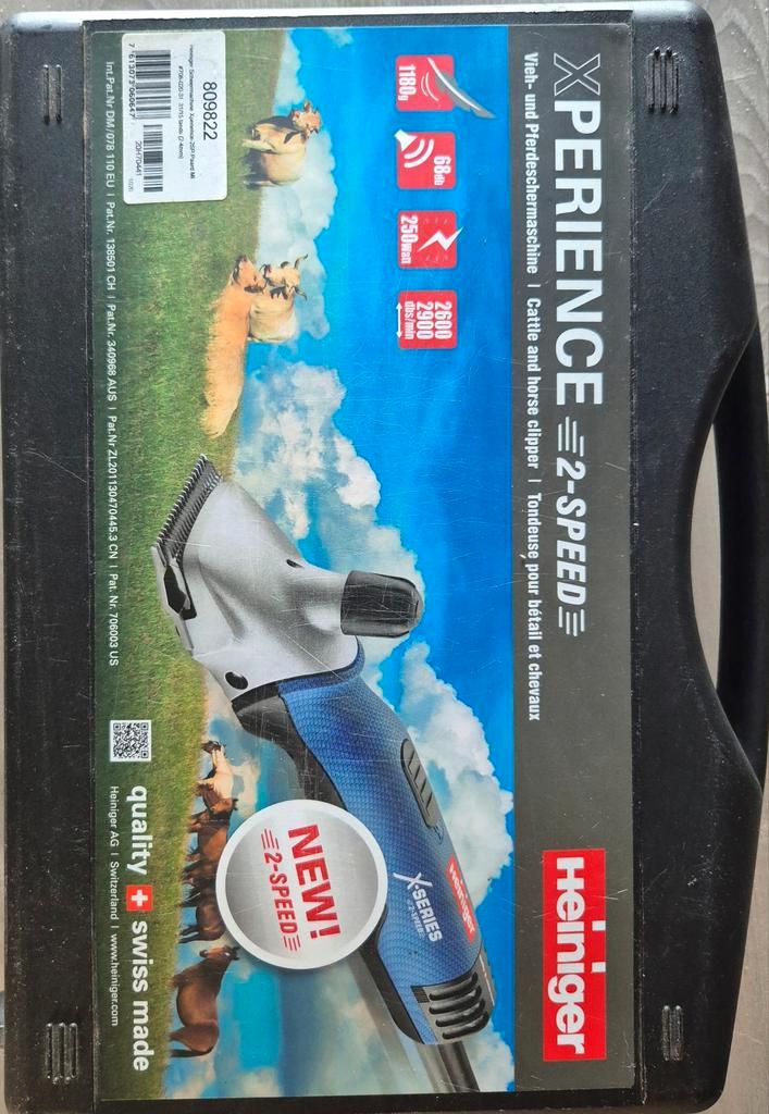 Heiniger xperience 2 speed, Dieren en Toebehoren, Paarden en Pony's | Verzorgingsproducten, Ophalen