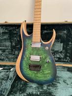 ibanez rgdix6mpb met Bare Knuckle en koffer, Enlèvement, Comme neuf, Solid body, Ibanez