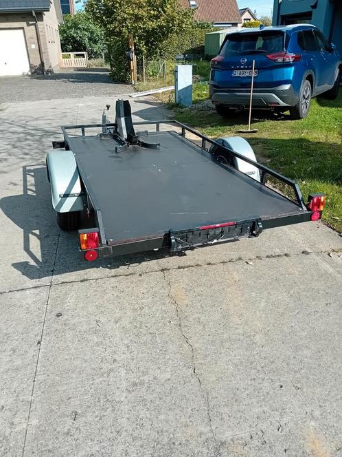 Plateau aangangwagen, Auto diversen, Aanhangers en Bagagewagens, Zo goed als nieuw, Ophalen of Verzenden