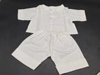 oud wit hemdje met witte broek, jaren 50, Antiek en Kunst, Ophalen of Verzenden