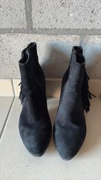 Cowboy enkellaarsjes 🥳GOED BOD = WEG👍, Zwart, Lage of Enkellaarzen, Ophalen of Verzenden, Zo goed als nieuw