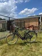 Vrouwen fiets stadsfiets Elops met mandje, Ophalen, Gebruikt, Overige merken, Versnellingen
