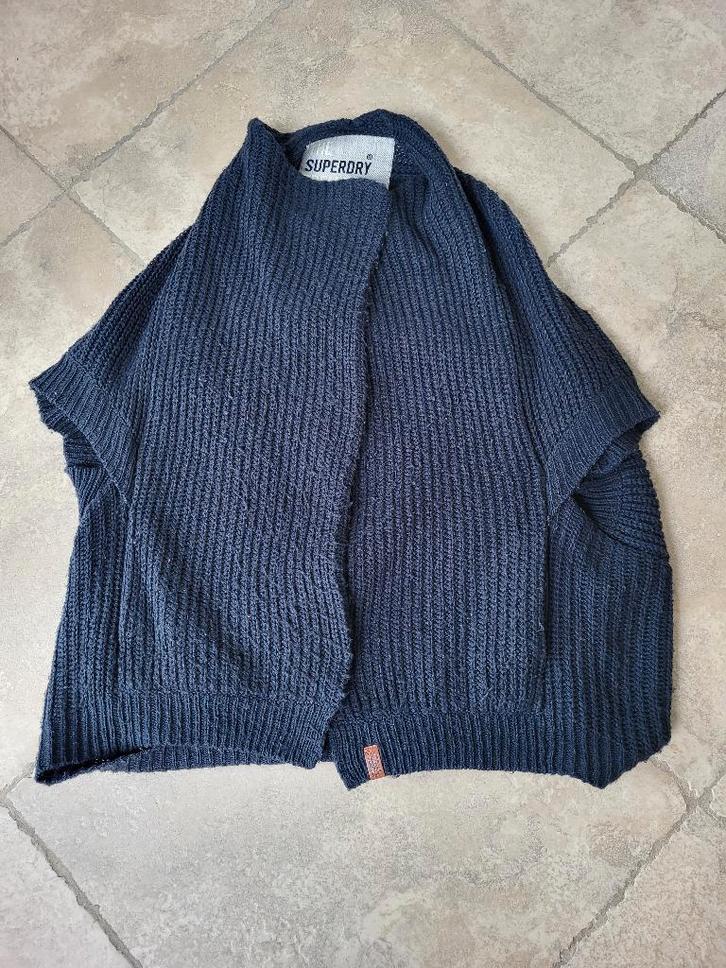 Merk Superdry: warme trui mt Large (zie foto's), Vêtements | Femmes, Pulls & Gilets, Porté, Taille 42/44 (L), Bleu, Enlèvement ou Envoi