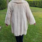 MANTEAU EN VISON BLANC/PERLÉ *38/40*COMME NEUF., Taille 38/40 (M), HARZFELD´s, Comme neuf, Enlèvement