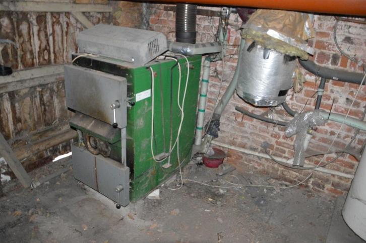 houtketel, Doe-het-zelf en Bouw, Verwarming en Radiatoren, Gebruikt, Cv-ketel of Combi-ketel, 800 watt of meer, 80 cm of meer