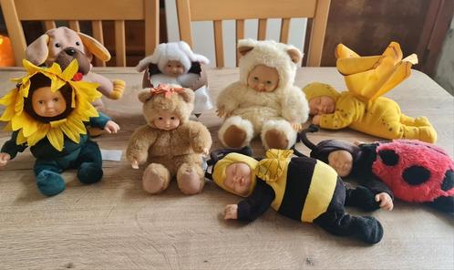 poppen van Anne geddes ( 7 stuks ), Verzamelen, Beren en Cherished Teddies, Zo goed als nieuw, Ophalen of Verzenden