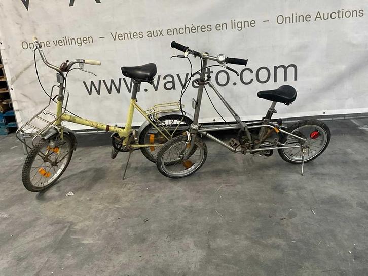 Plooifiets (2x), Fietsen en Brommers, Fietsen | Heren | Herenfietsen, Gebruikt, Overige merken