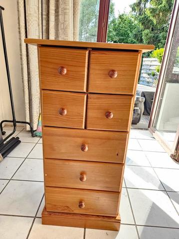 Meuble d'entrée à tiroirs, en bois., Enlèvement, Utilisé