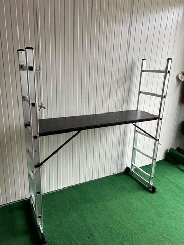 Nieuwe steiger/multifunctionele ladder 