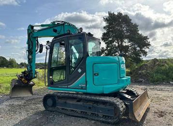 Graafmachine Kobelco SK75SR-3E beschikbaar voor biedingen