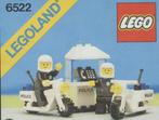 Lego Vintage 6522 Highway Patrol, Comme neuf, Ensemble complet, Lego, Enlèvement ou Envoi
