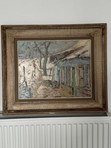 Schilderij van P. Krasnobaef beschikbaar voor biedingen