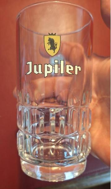 Set van 6 Jupiler-glazen - Belgische bierglazen - goede staa beschikbaar voor biedingen