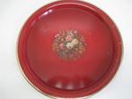 Vintage dienblad, diameter 25,5cm, retro jaren 50, perfekt !, Ophalen of Verzenden, Rond