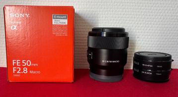 Objectifs SONY E-MOUNT SEL-50M28 MACRO NEUF beschikbaar voor biedingen