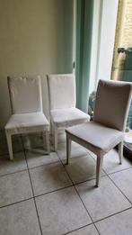 stoelen, Huis en Inrichting, Stoelen, Ophalen, Wit, Zo goed als nieuw, Vijf, Zes of meer stoelen
